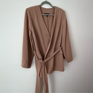 Lane Bryant Wrap Blazer